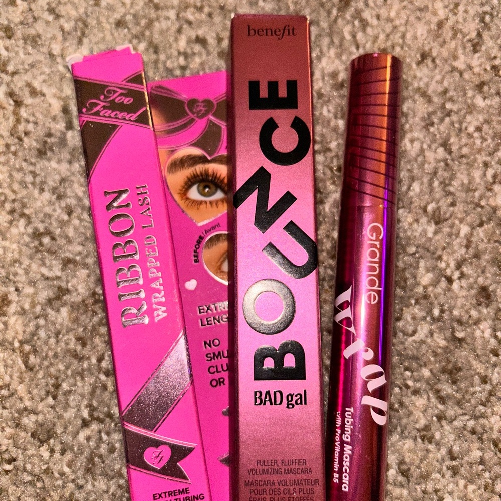 Benefit, Too Faced and Grande Mascara Set
